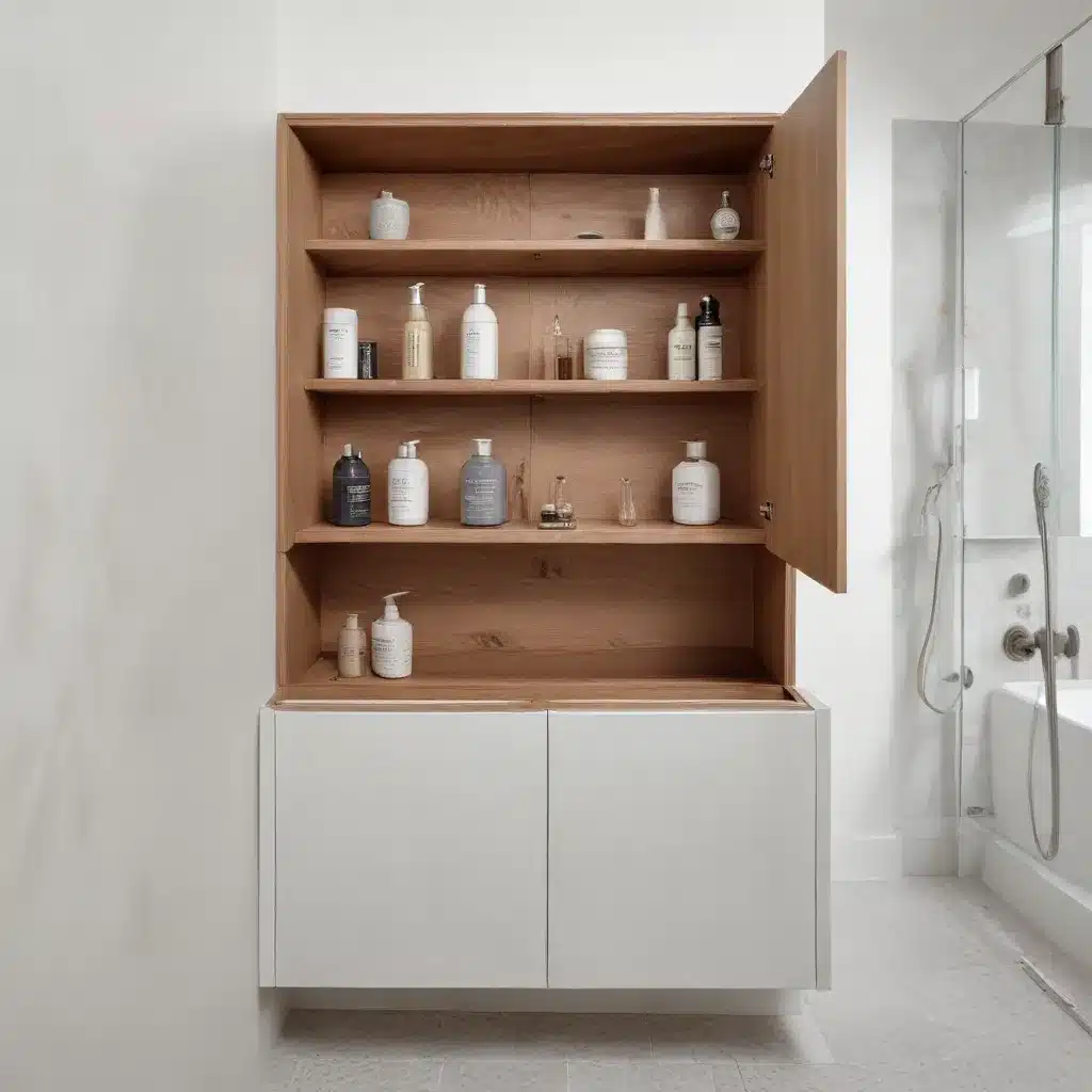 Transformative Tuck-Aways: Recessed Cabinets for Seamless Bathroom Organization