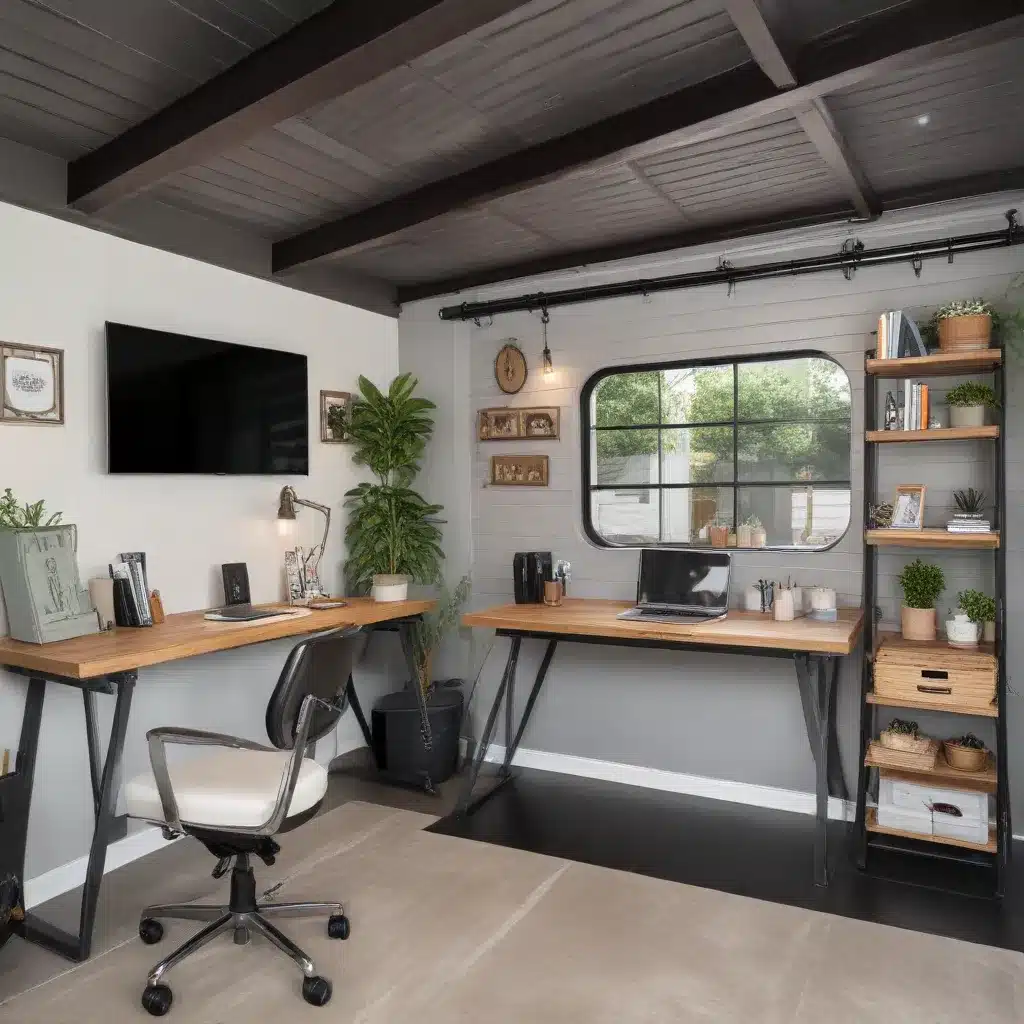 Transforming Garages into Stylish Home Offices or Gyms