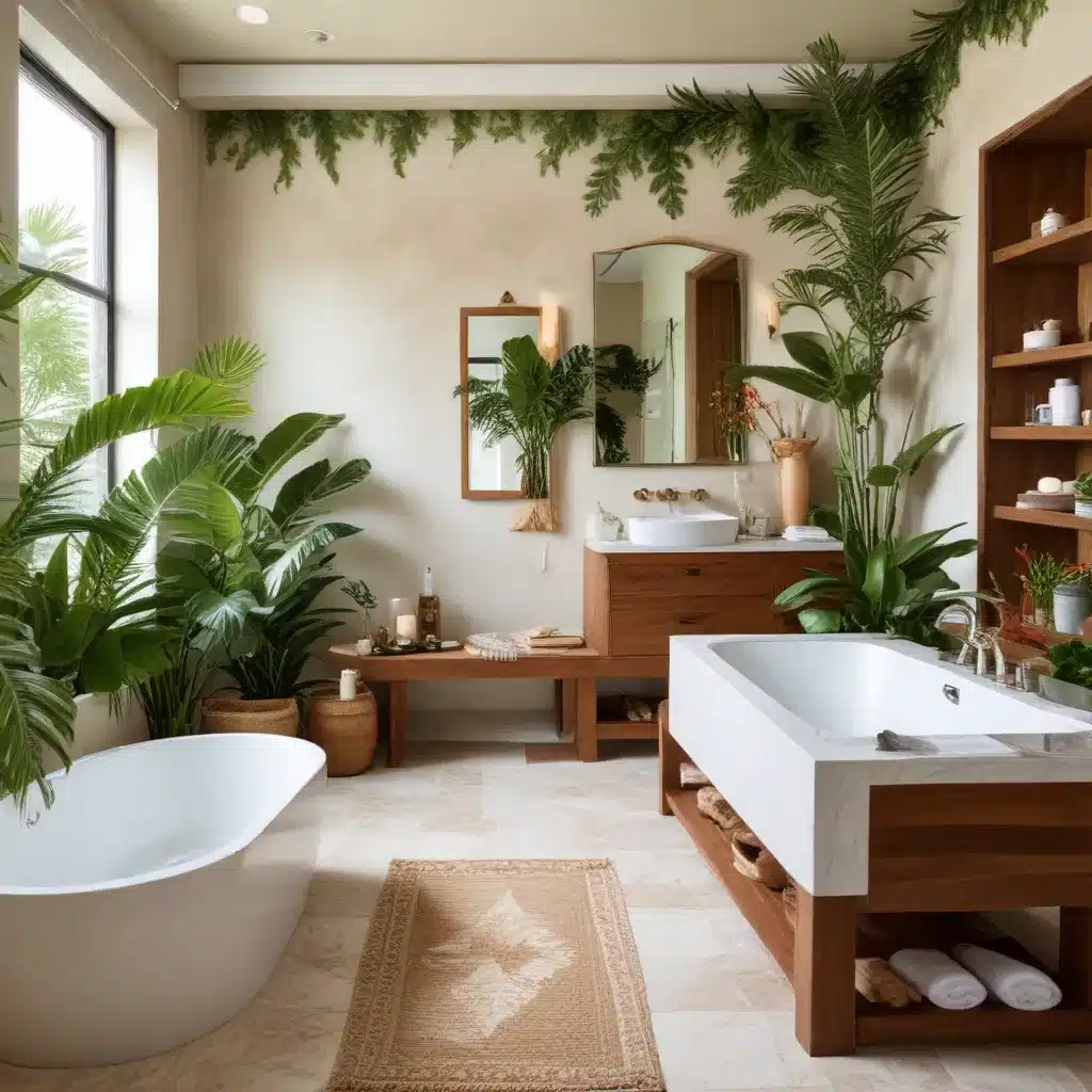 Tropical Escape: Bringing Island Vibes to the Spa-Inspired Bathroom