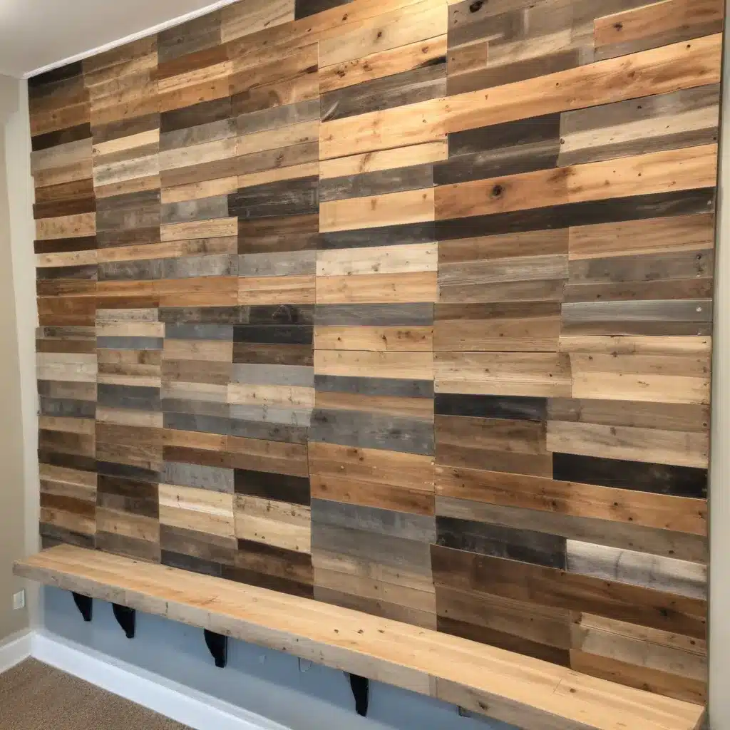 Turn Scrap Lumber Into Rustic Wall