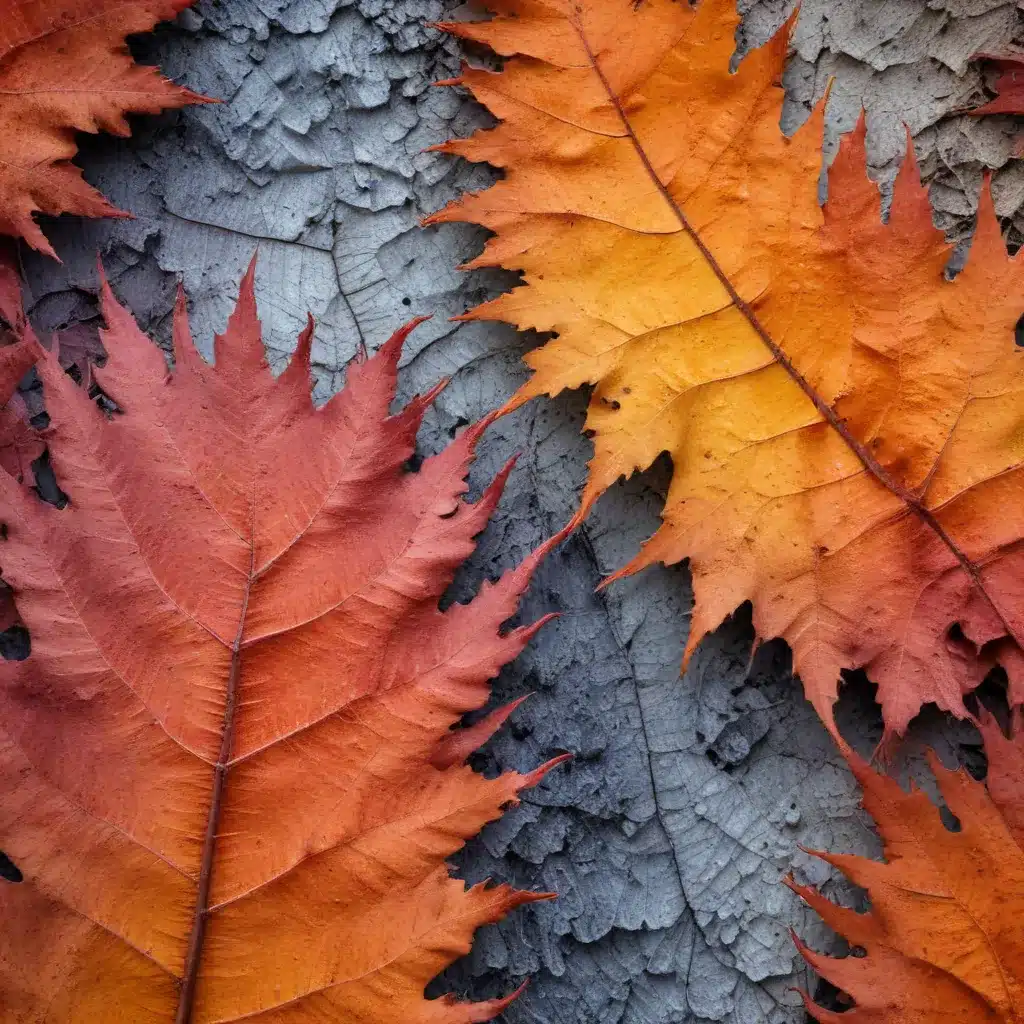 Unexpected Colors and Textures from Mother Nature