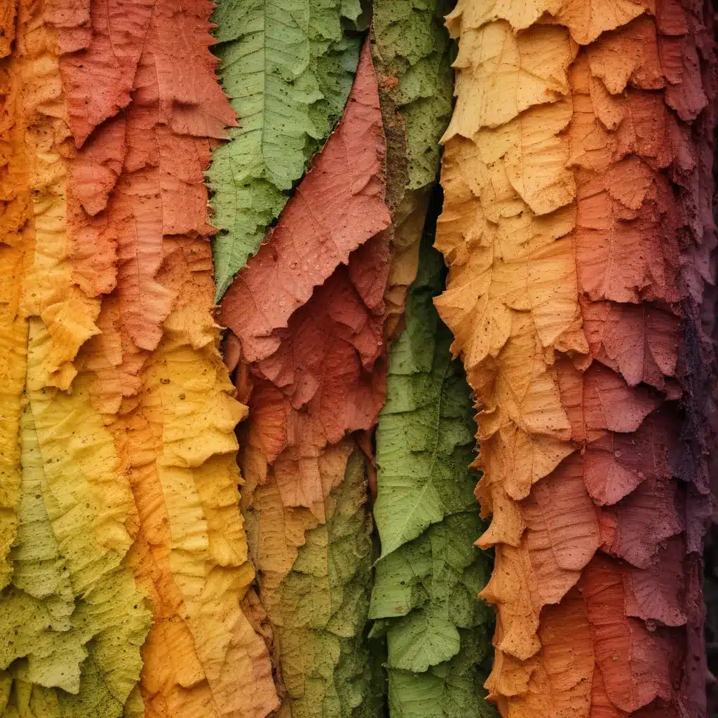 Unexpected Colors and Textures from Nature