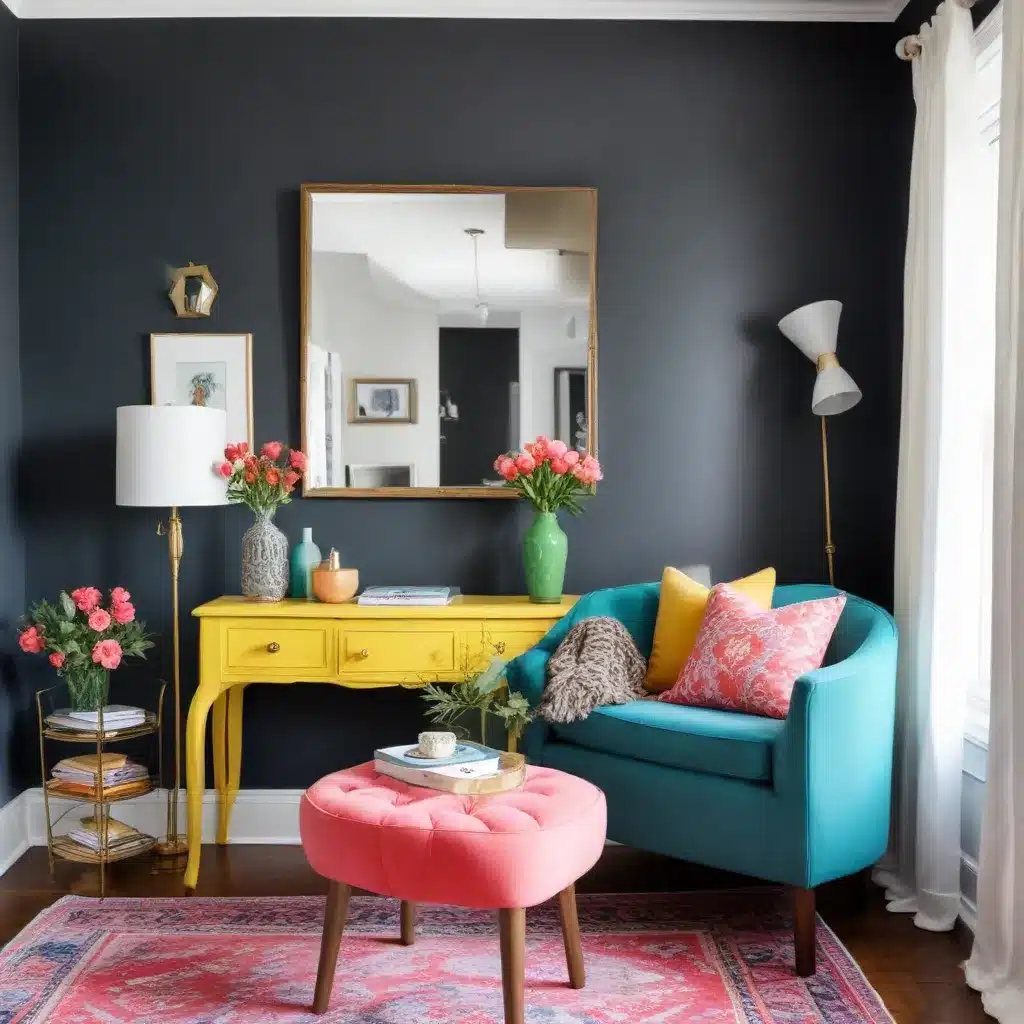 Unexpected Pops of Color for a Bold Makeover