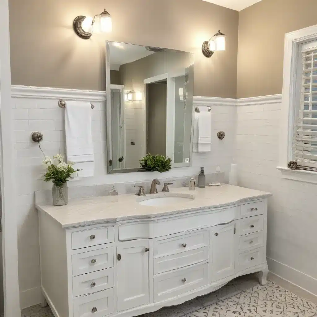 Update Fixtures For A Bathroom Makeover