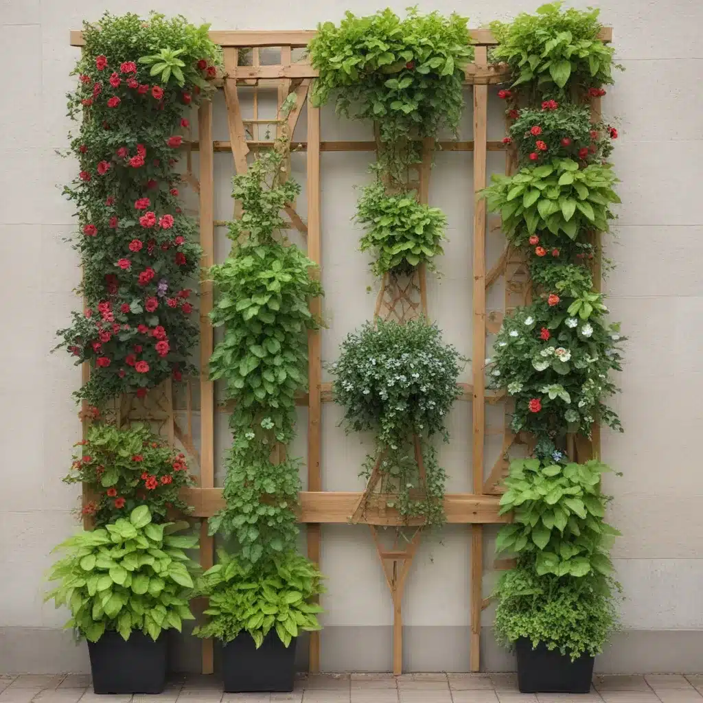 Vertical Gardening: Maximizing Small Spaces with Trellises and Climbers