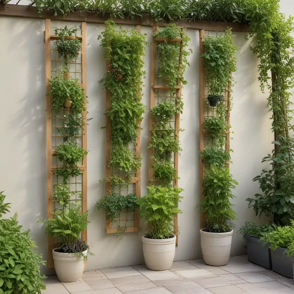 Vertical Gardening: Maximizing Small Spaces with Trellises and Vines