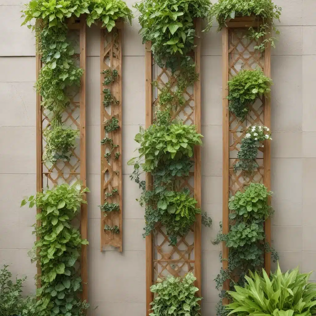 Vertical Gardening: Maximizing Space with Trellises and Vines