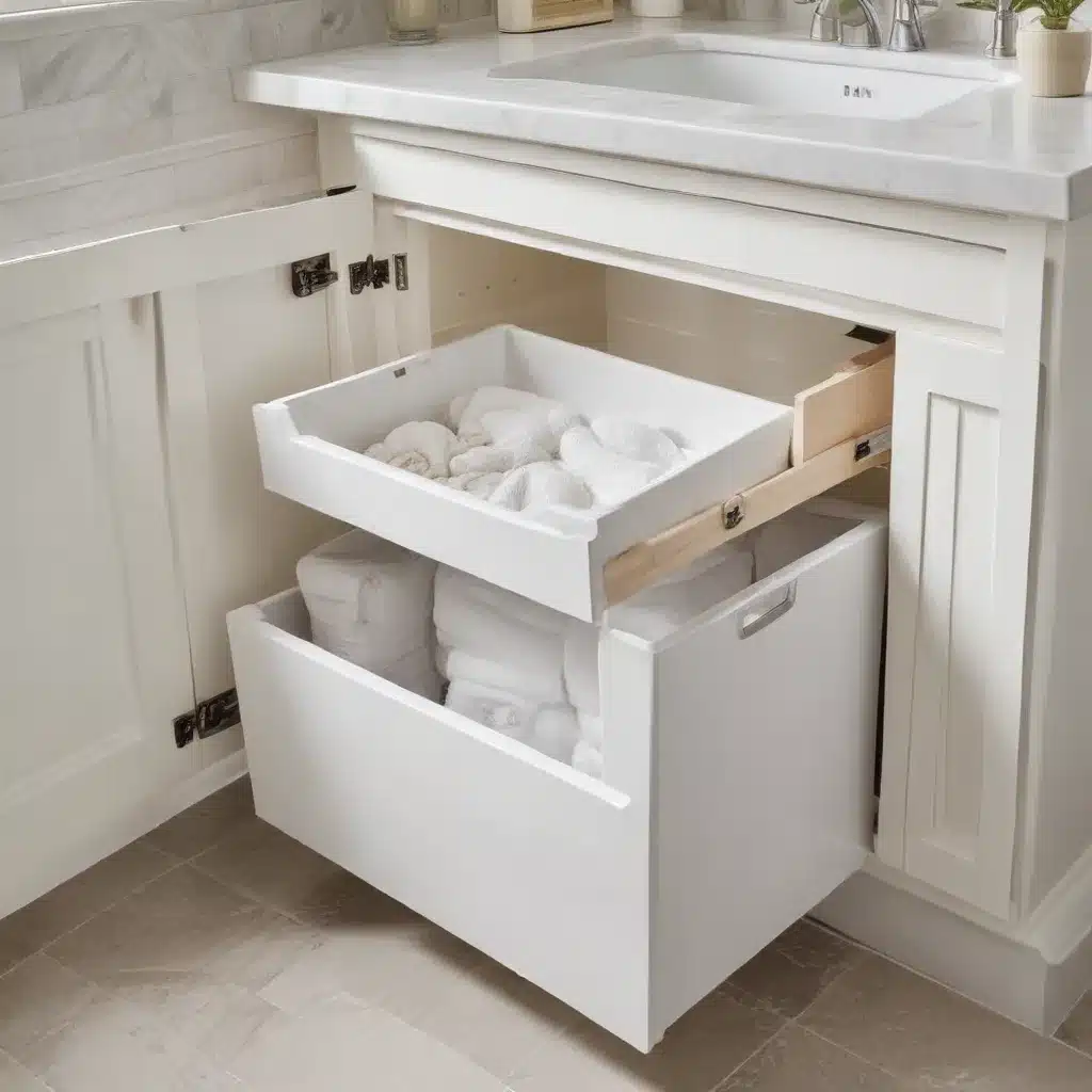 Bath Storage: Bin Width