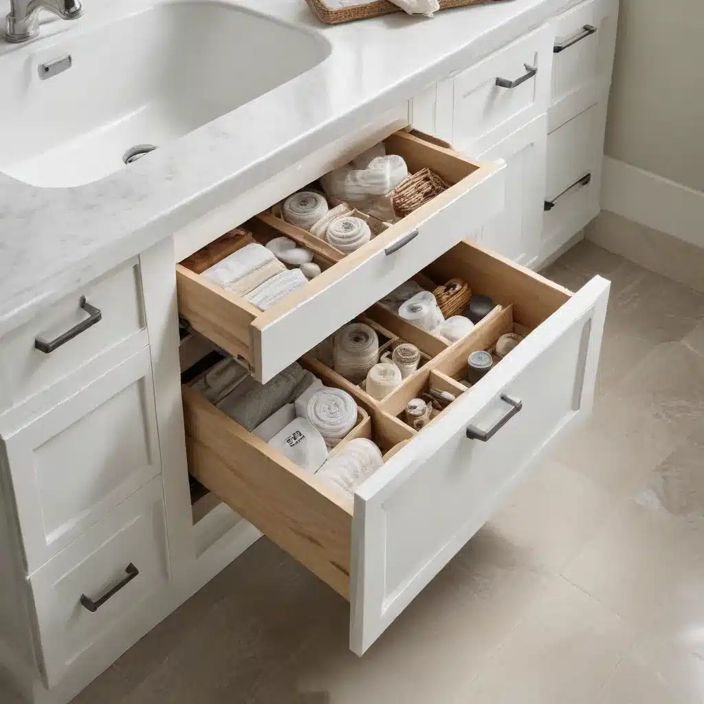 Bath Storage: Drawer Types