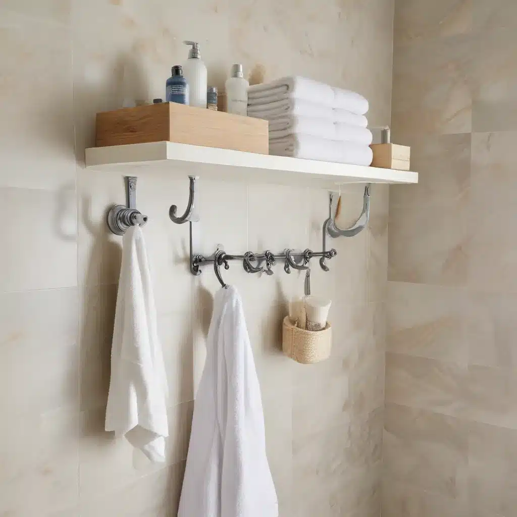 Bath Storage: Hook Space