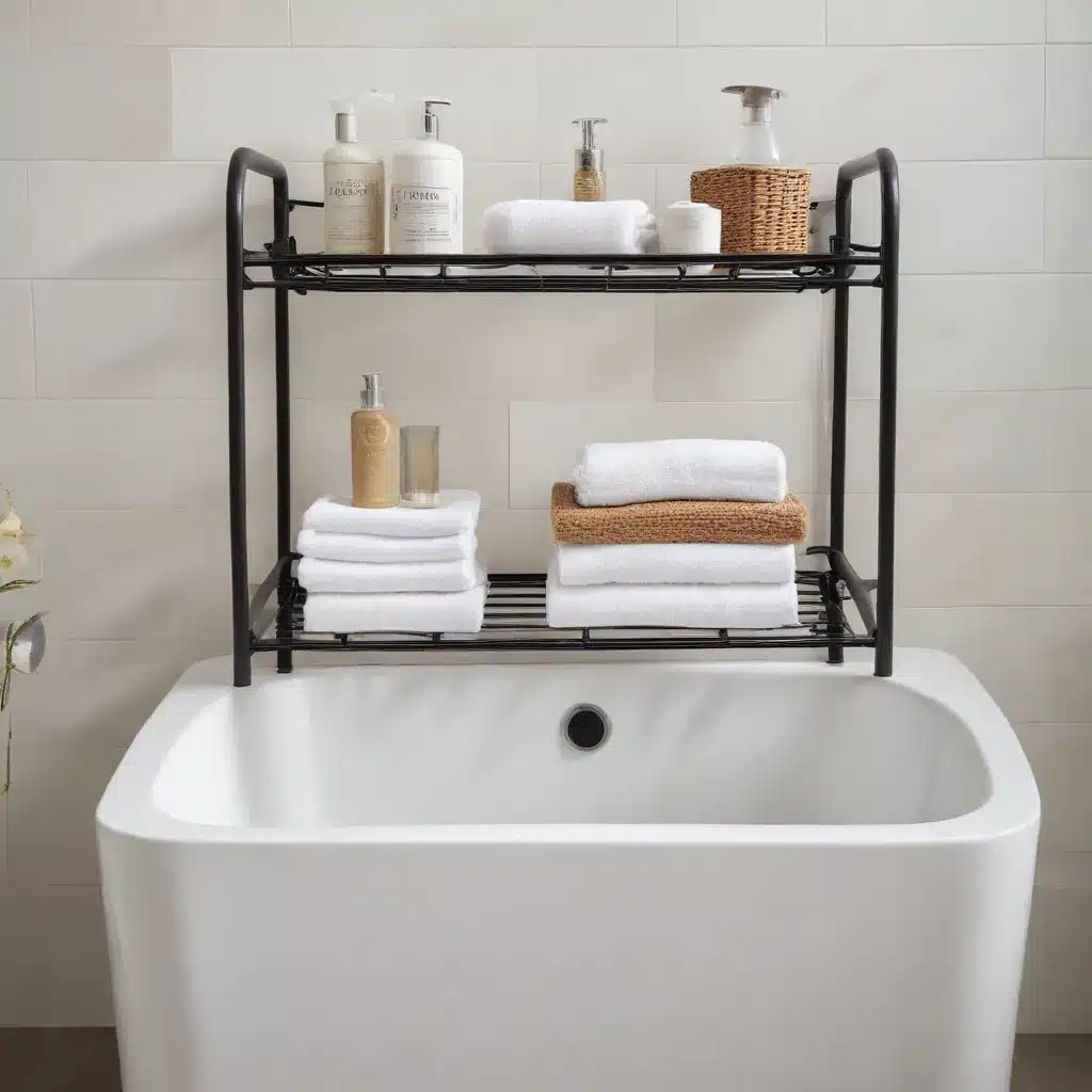 Bath Storage: Rack Size