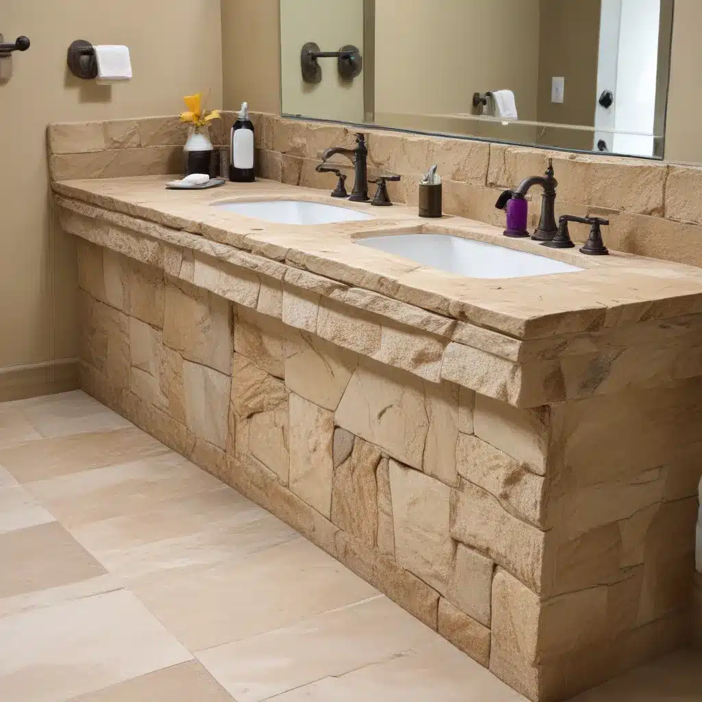 Bathroom Stone Edge: Cuts