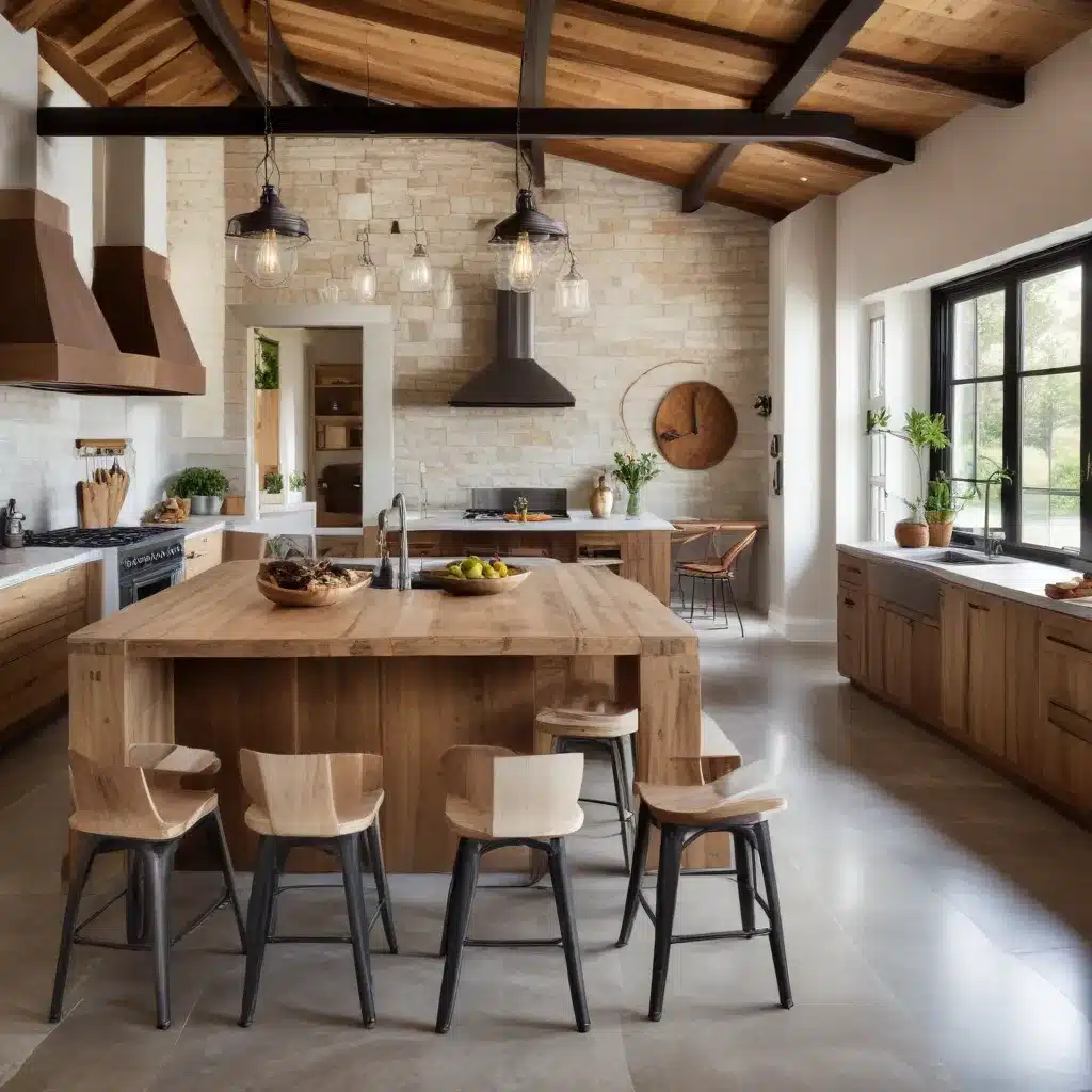 Blend Rustic and Modern Elements