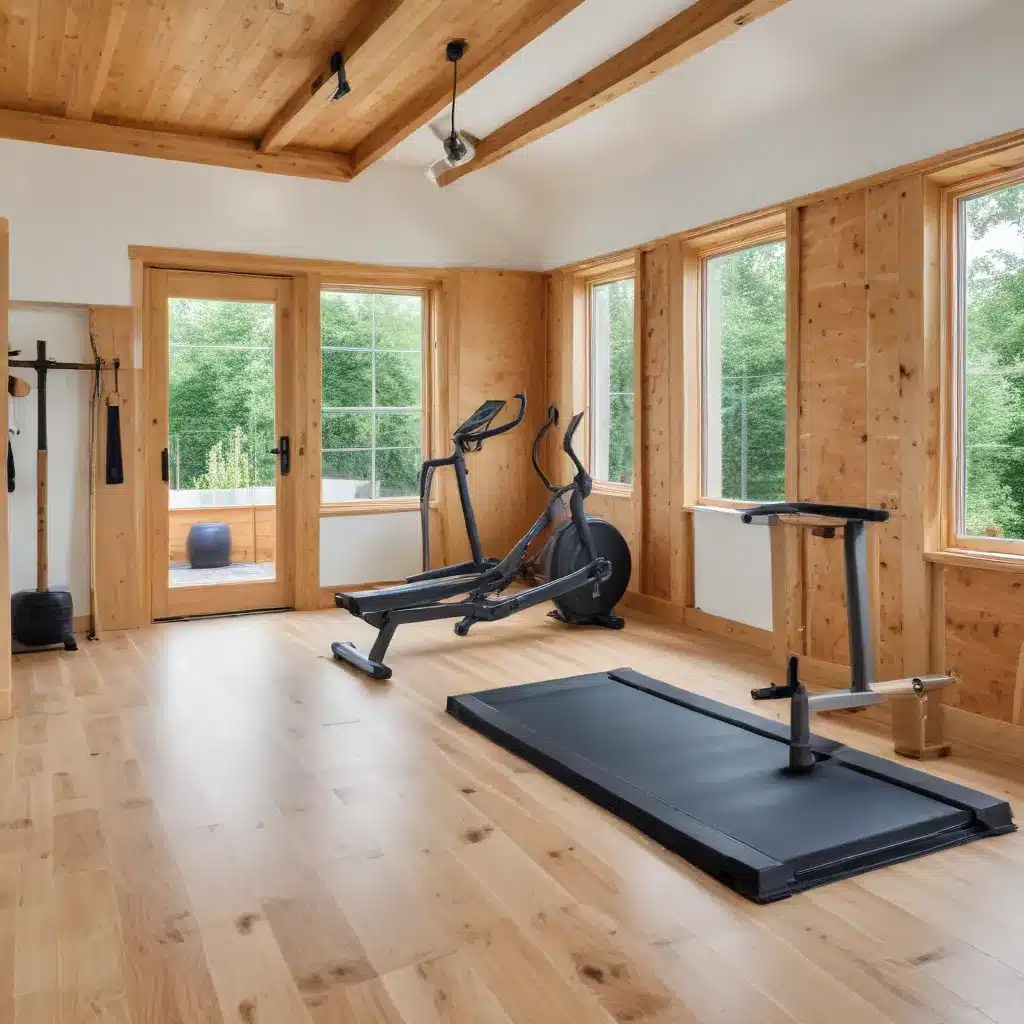 Building a Home Gym with Sustainable Wood and Natural Materials