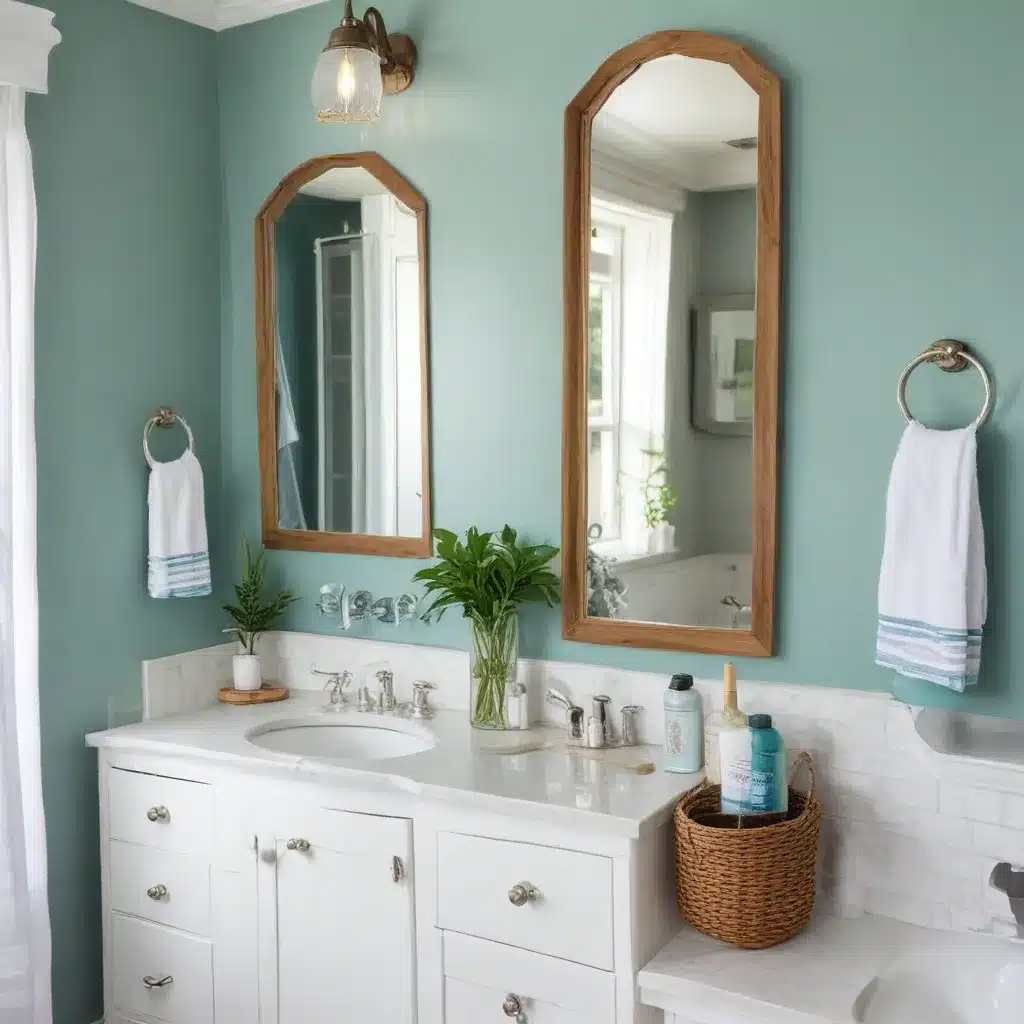 Coastal-Inspired Bathroom Makeover