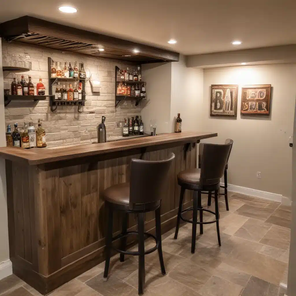 Constructing a Pro Bar Area in Your Basement or Garage