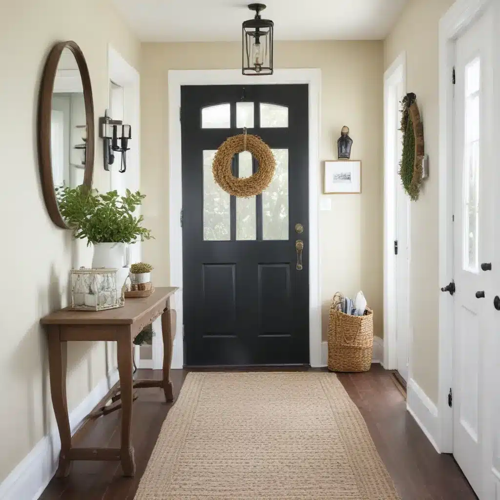 Create An Inviting Entryway On A Tight Budget