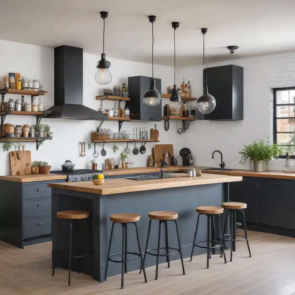 Creating an Industrial-Style Open Plan Kitchen