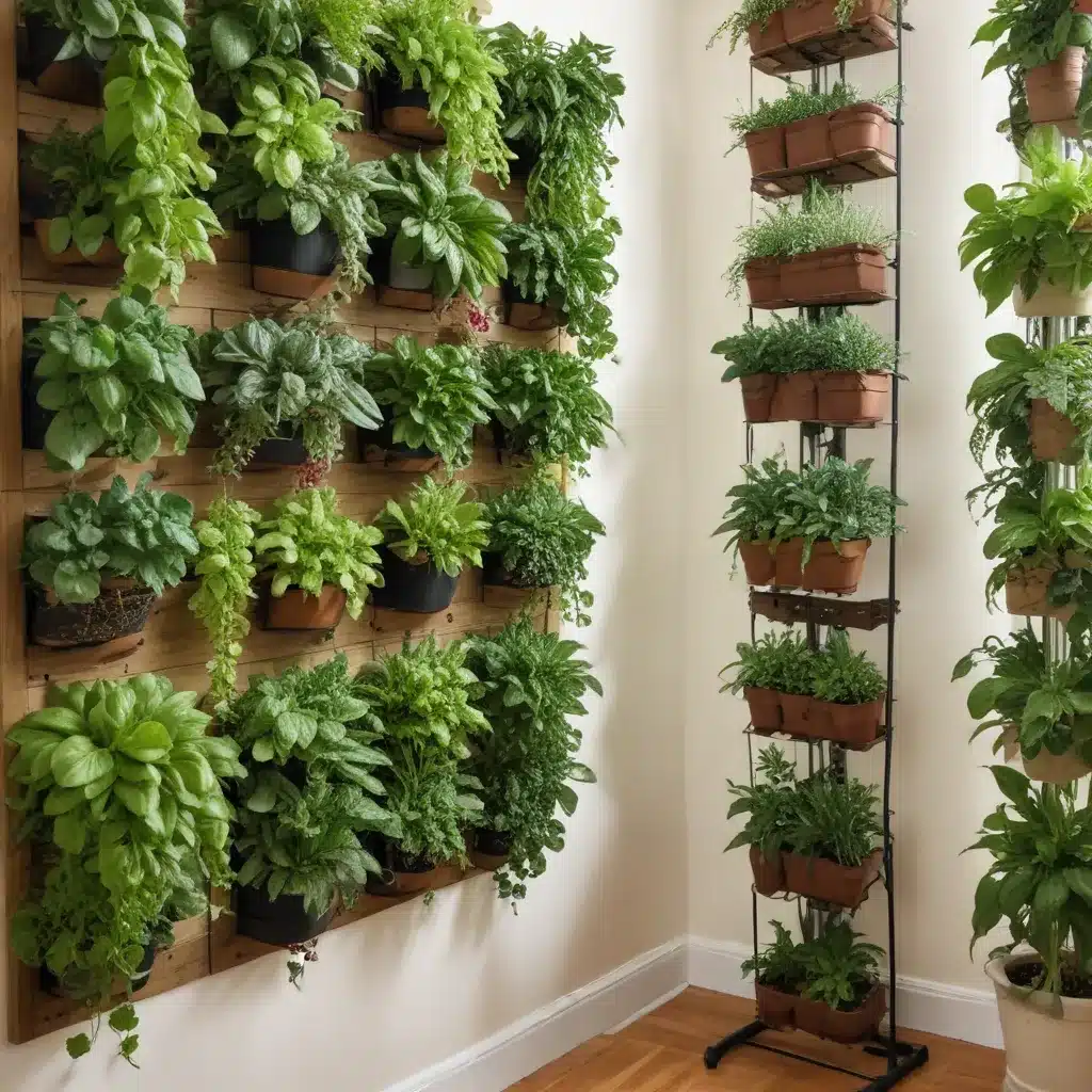 Cultivating an Indoor Vertical Garden Oasis for Fresh Produce