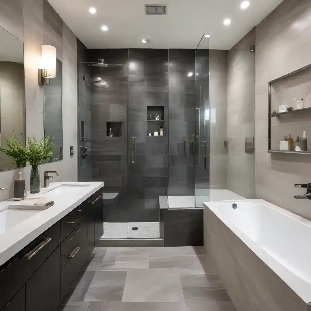 Embracing Minimalism Sleek and Streamlined Bathroom Remodeling