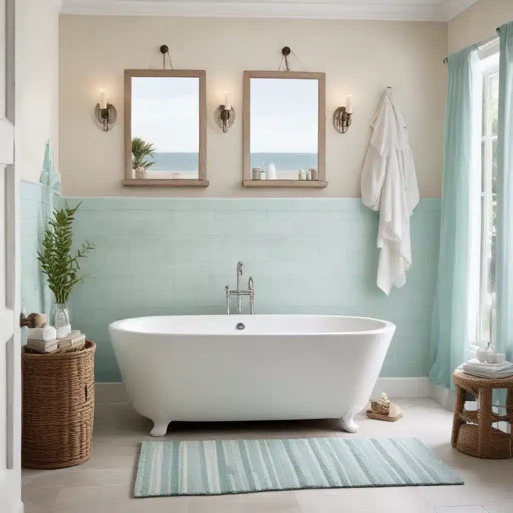 Give Your Bath a Coastal-Chic Makeover