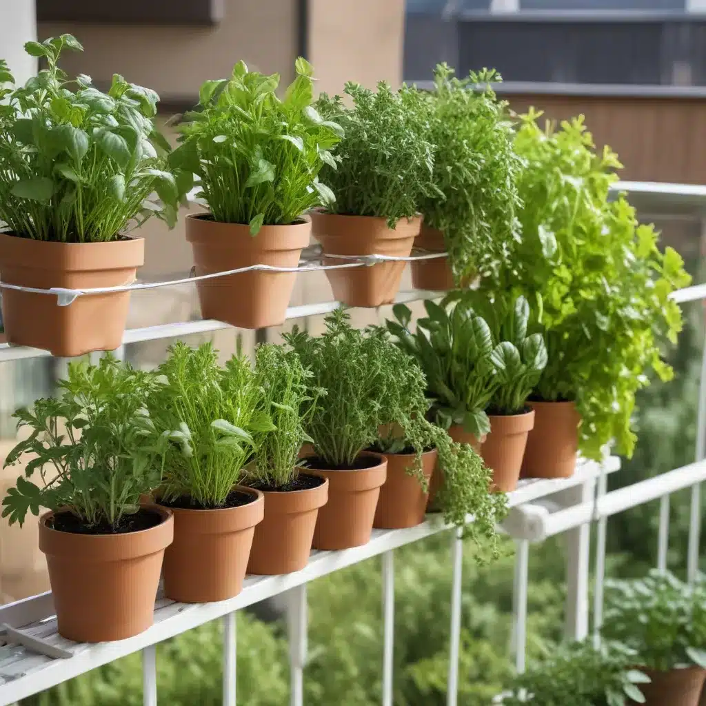 Grow Fresh Herbs and Veggies on Your Balcony or Windowsill