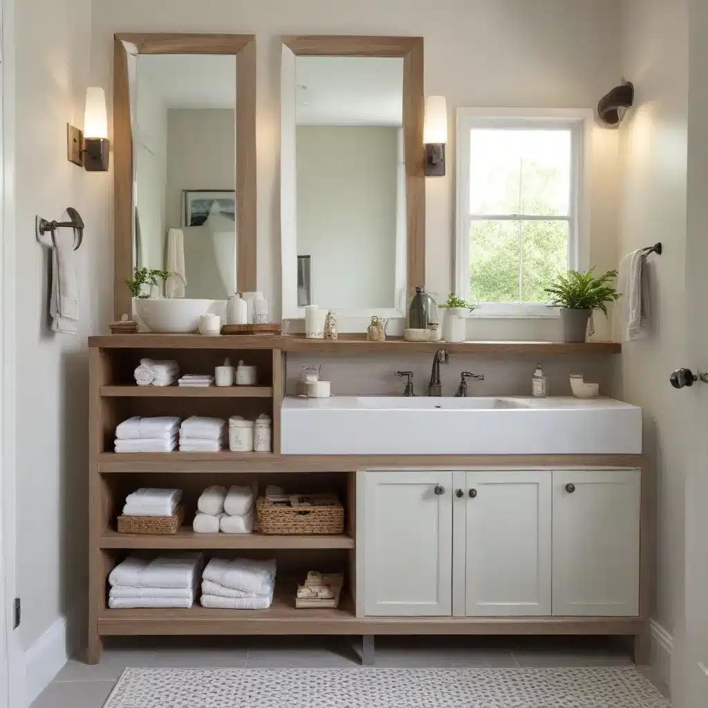 Harmonious Bathroom Storage: Blending Style and Function