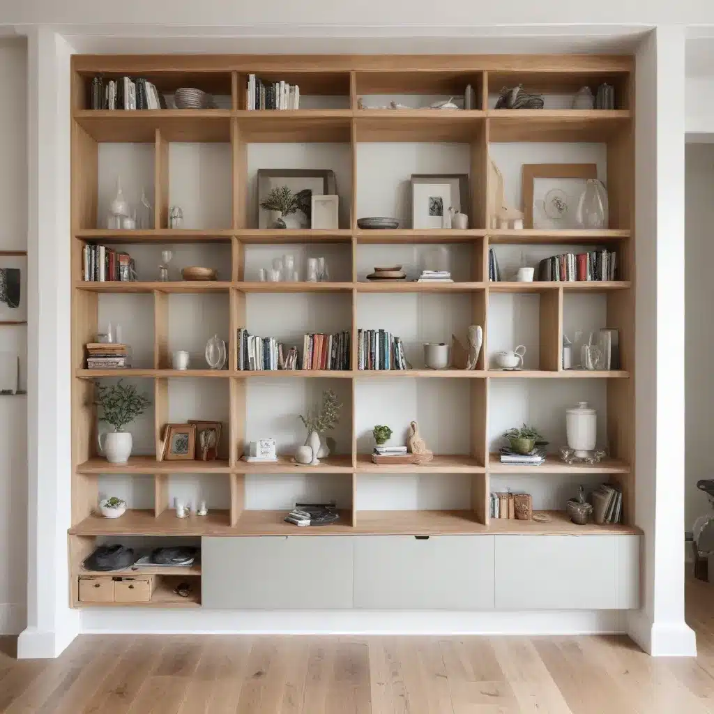 Harmonious Havens: Integrated Shelving