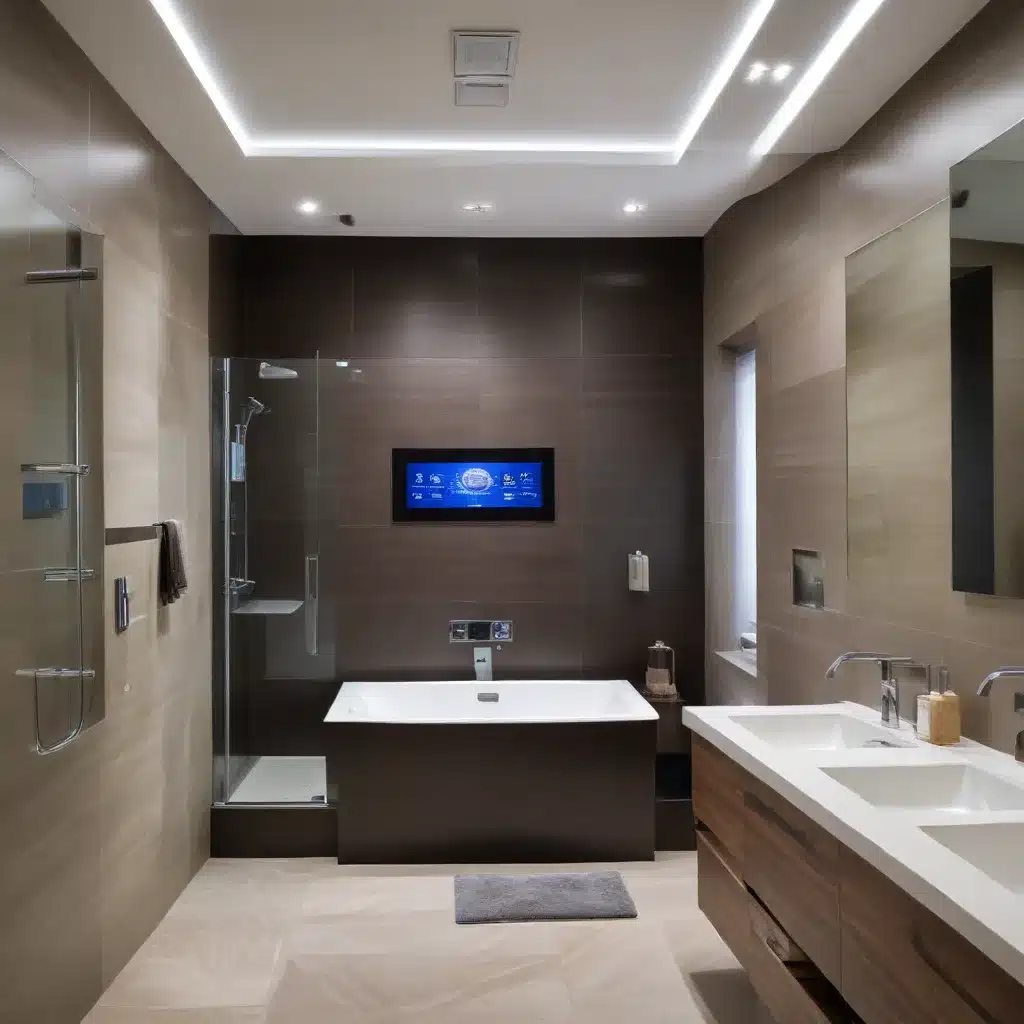 High-Tech Bathroom Features