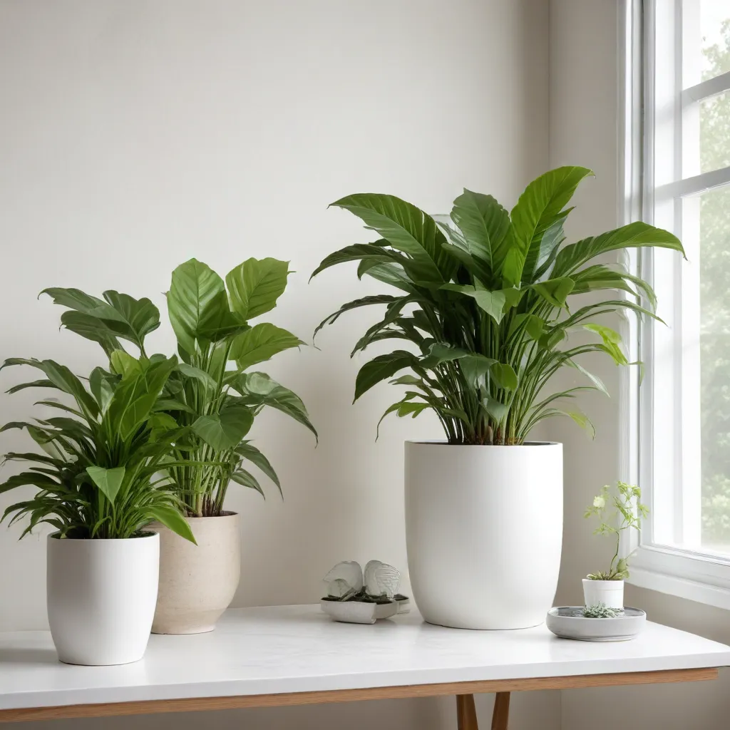 Incorporating Air-Purifying Plants for a Fresh Clean Feel