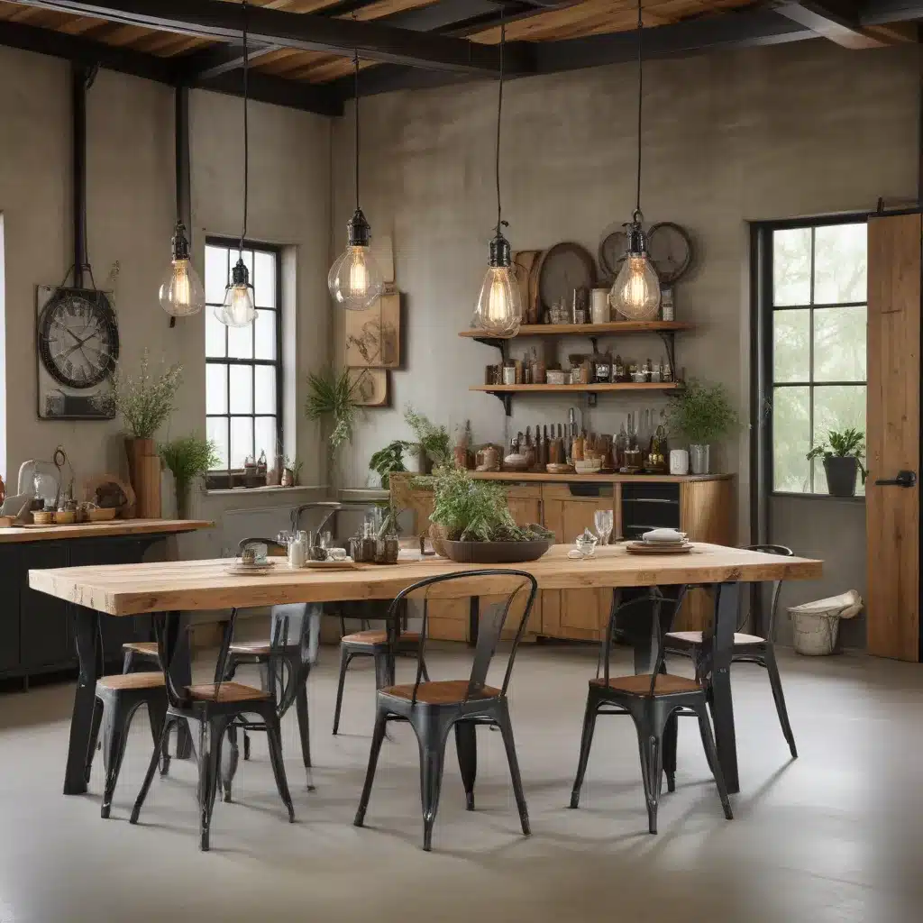 Industrial Chic The Modern Rustic Look with Natural Touches