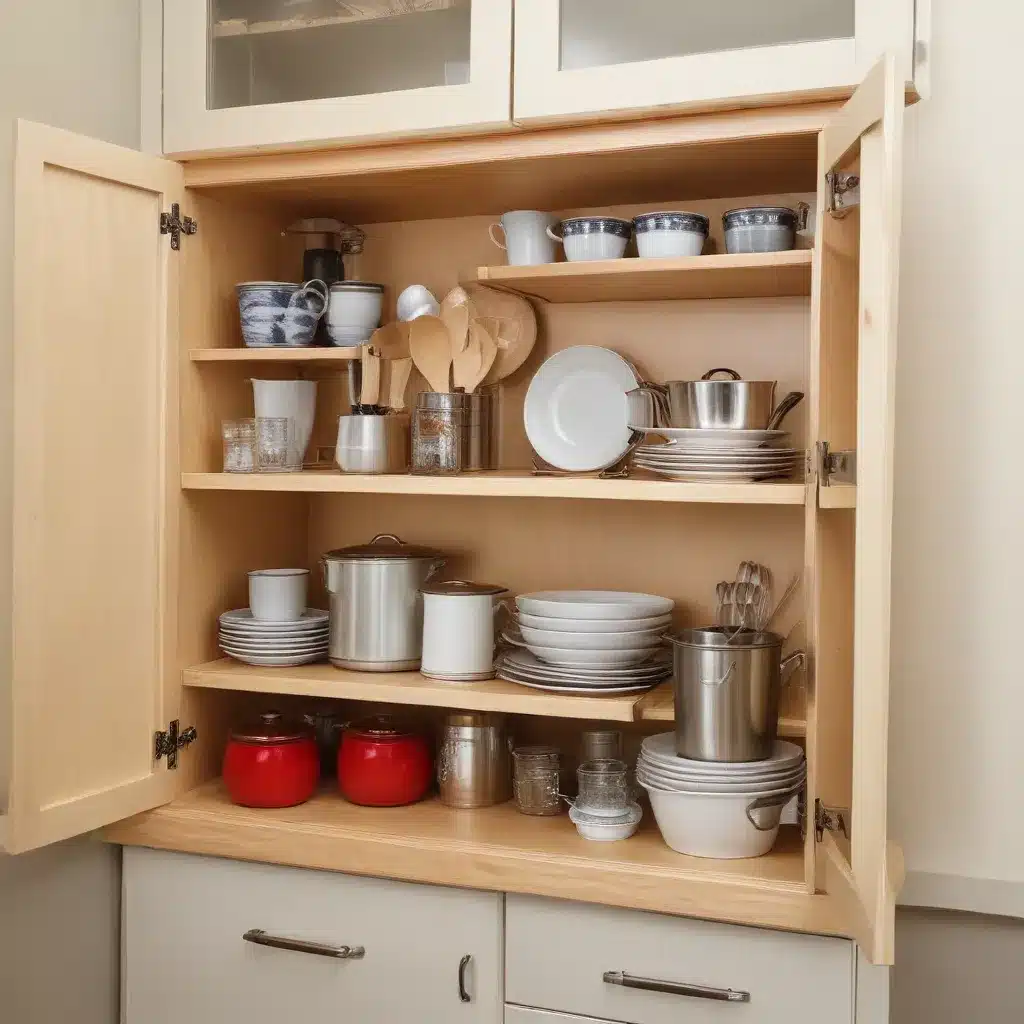 Kitchen Cabinet Shelf Spans