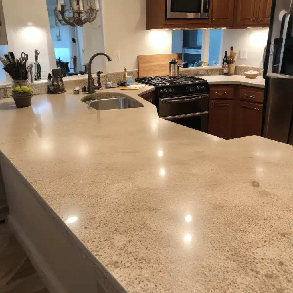 Kitchen Counter Top Prep