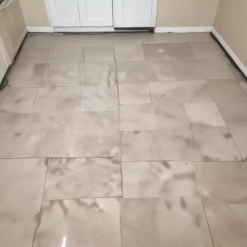 Kitchen Floor Bond Test