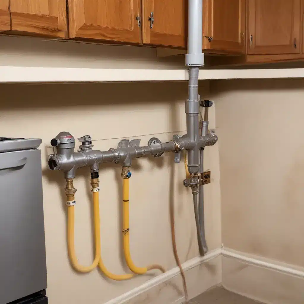 Kitchen Gas Line Installation