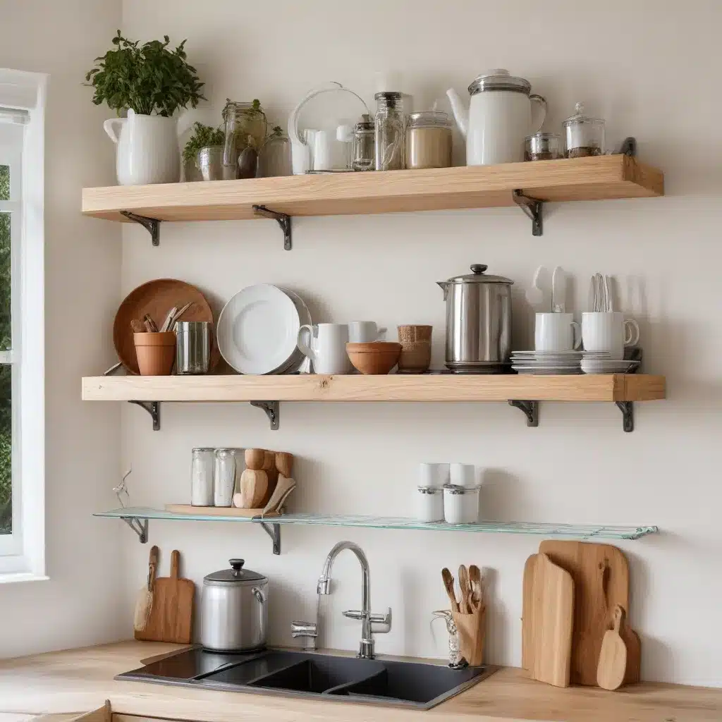 Kitchen Shelf Depths