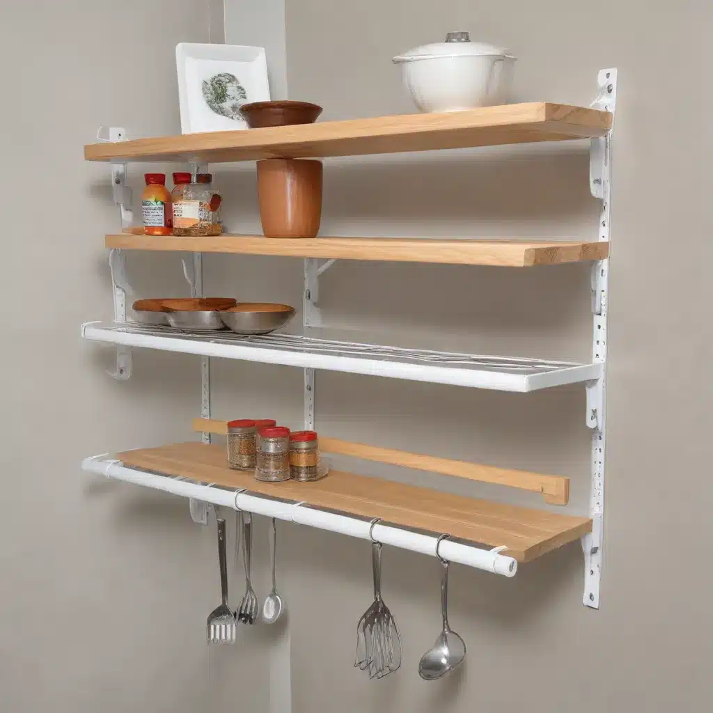 Kitchen Shelf Rod Size