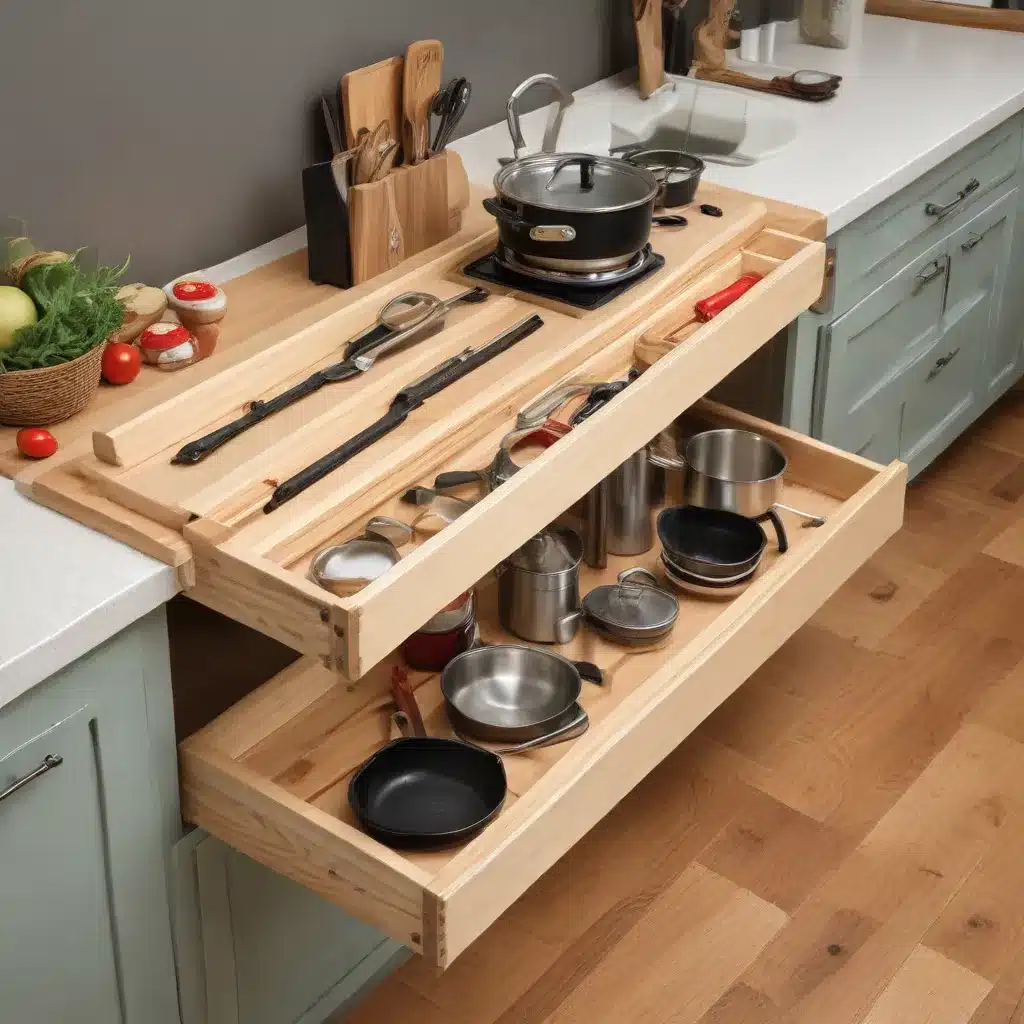 Kitchen Tool Rail Plan