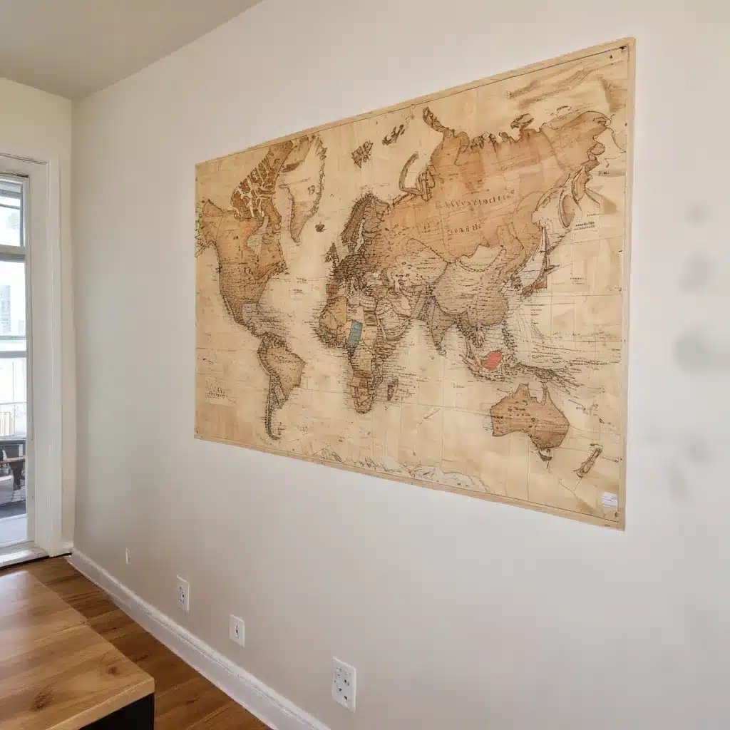 Kitchen Wall Stud Map