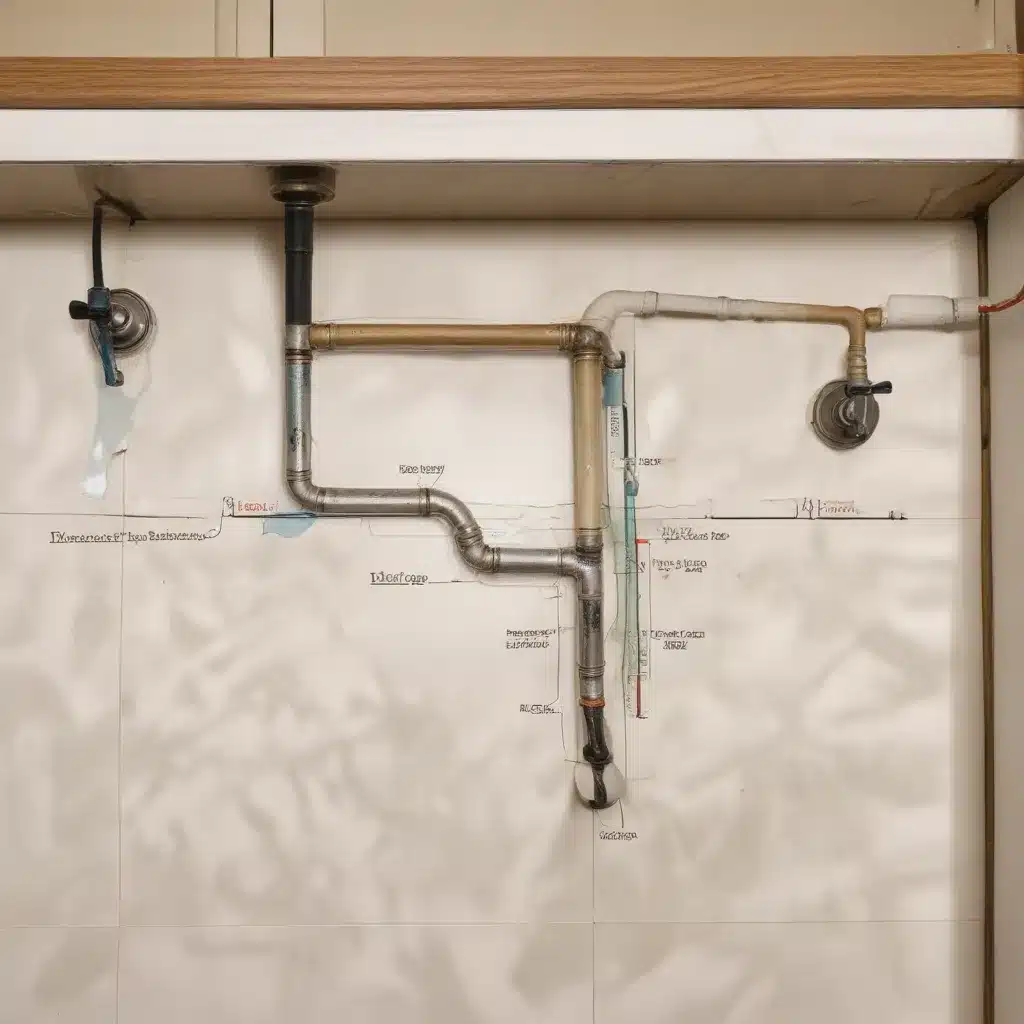 Kitchen Water Line Map