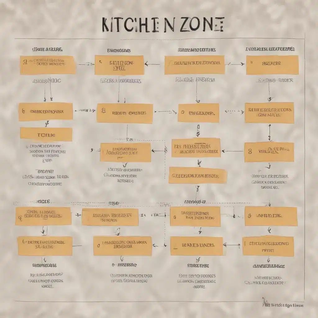 Kitchen Zone Flow Chart