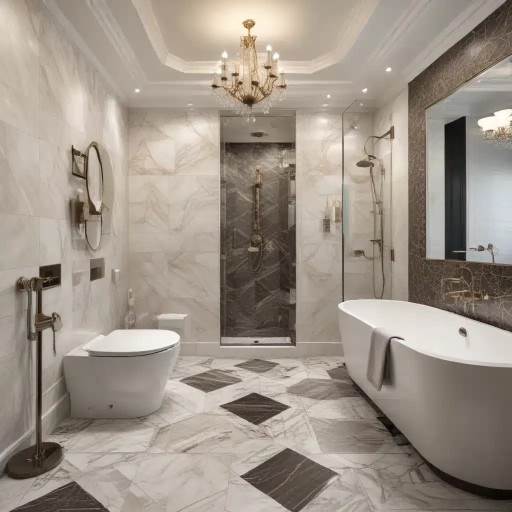 Luxury Bathroom Tiles: Materials and Pattern Layouts