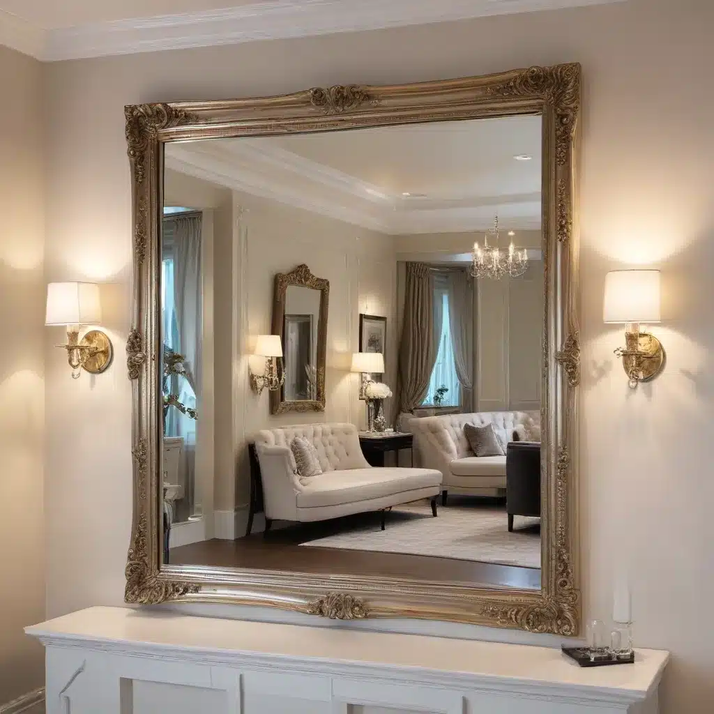 Luxury Mirror Sizes: Room Balance