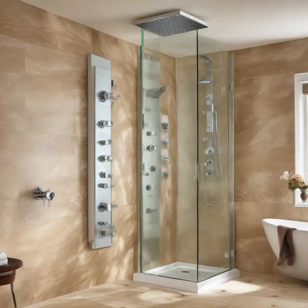 Luxury Shower Systems: Body Jets and Control Panels