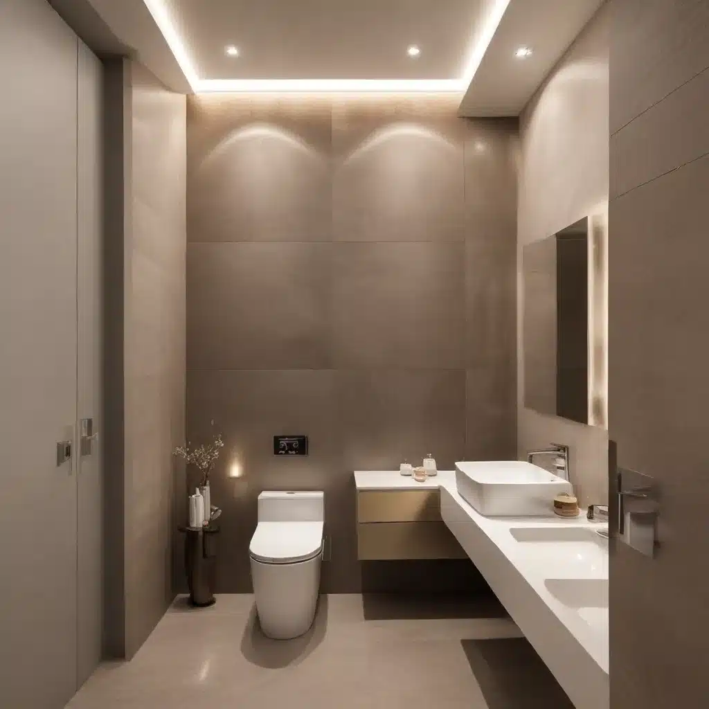 Luxury Toilet Space: Layout