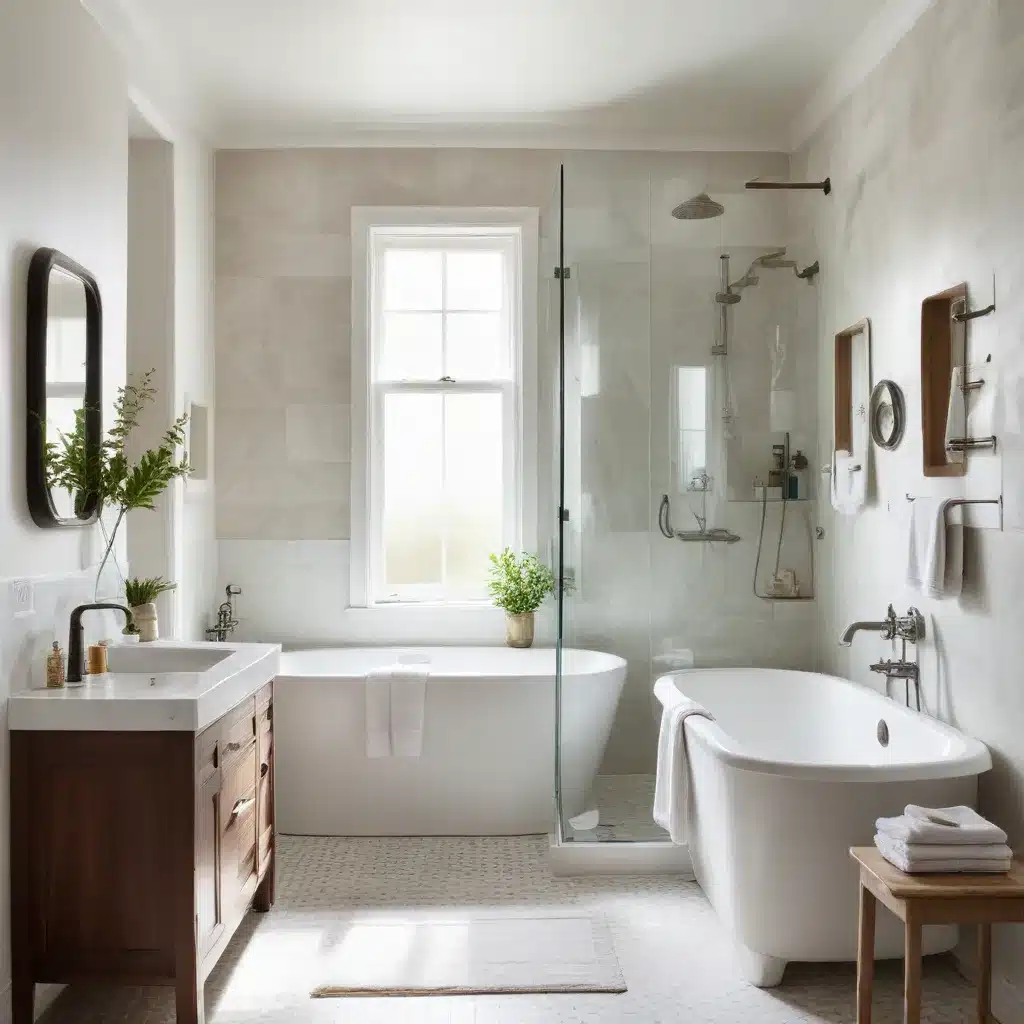 Make Your Small Bath Feel Open and Airy