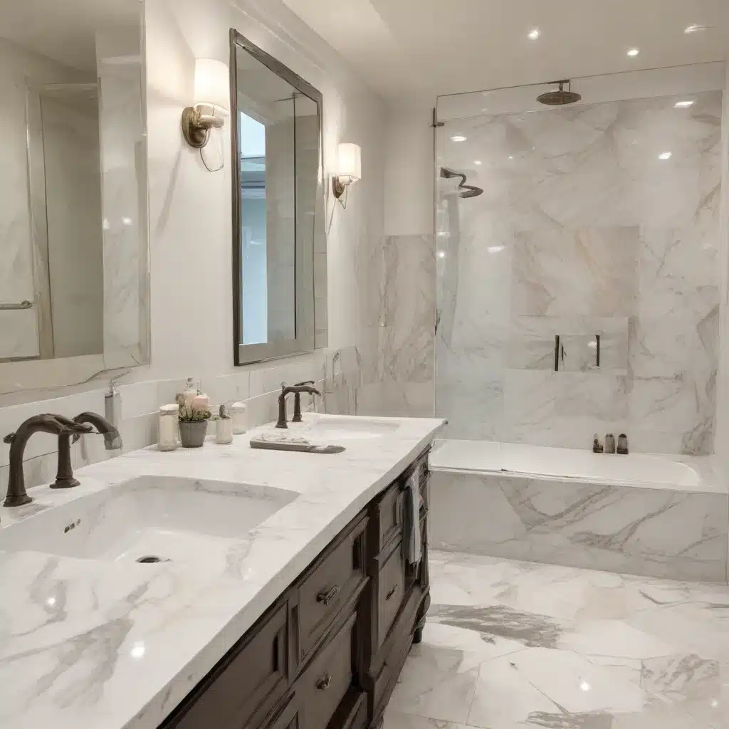 Marble vs Quartz for Luxury Bathroom Countertops