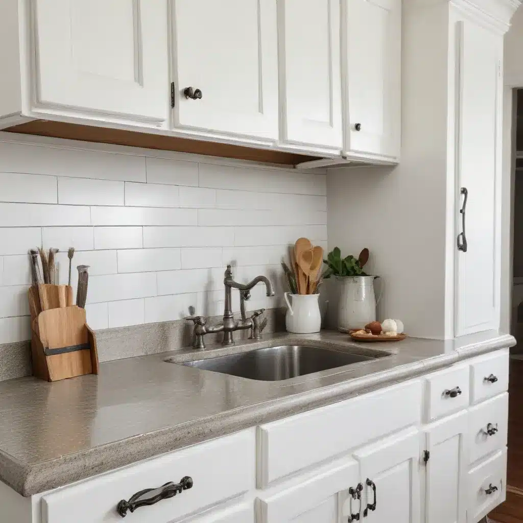 Refresh Cabinets With A New Coat Of Paint And Hardware