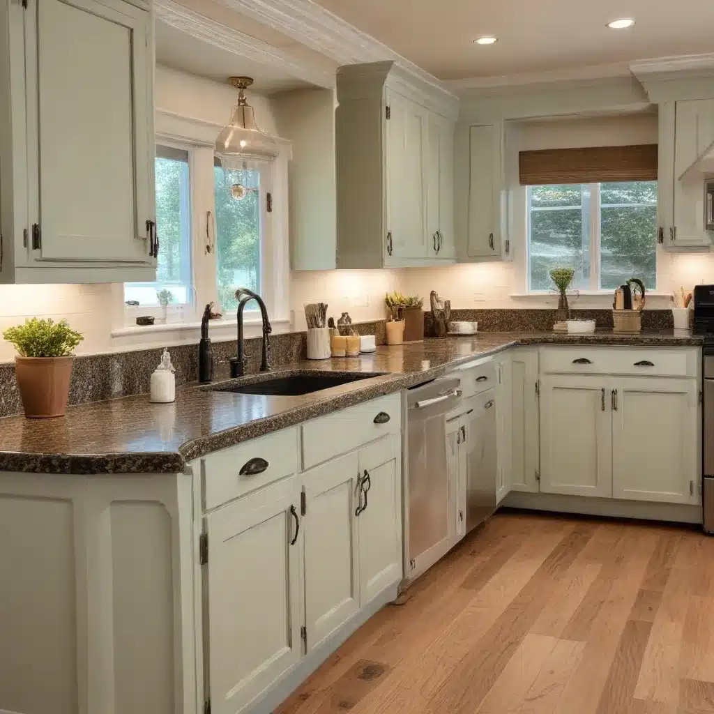 Revitalize Kitchen Cabinets With Paint And Hardware