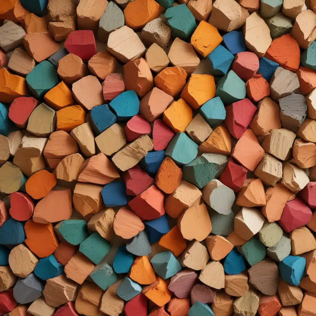 The Unexpected Pops of Color in Natural Building Materials
